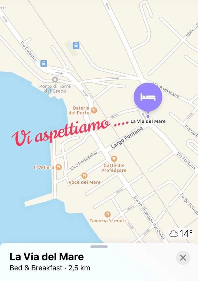 לינה וארוחת בוקר טורה דל גרקו La Via Del Mare מראה חיצוני תמונה